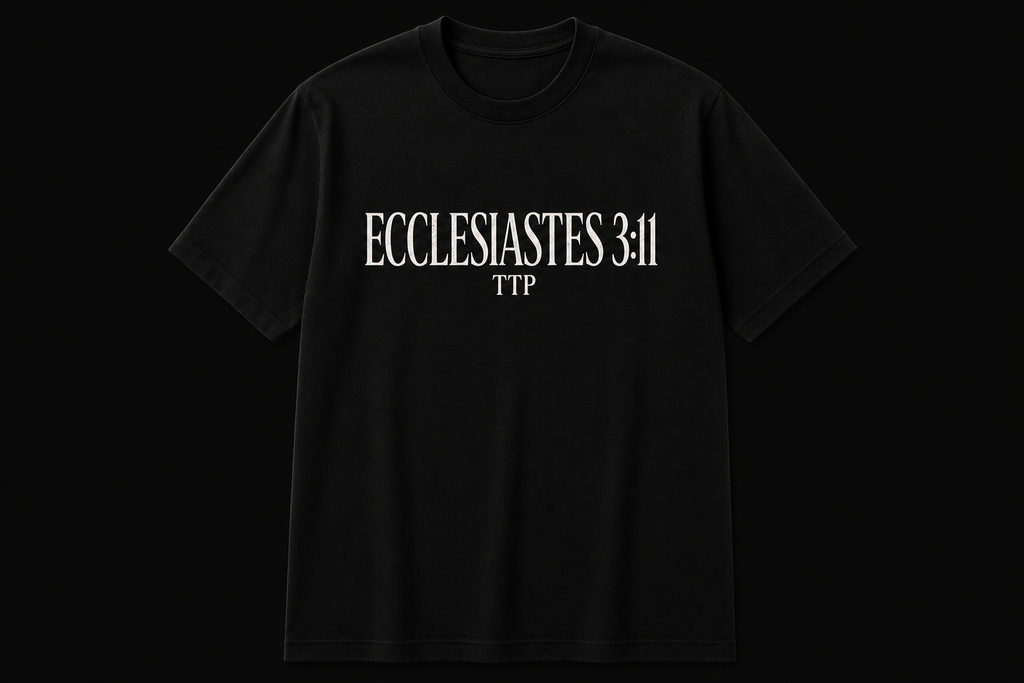 Ecclesiastes 3:11 T-Shirt — "He Has Made Everything Beautiful in Its Time" Christian Tee