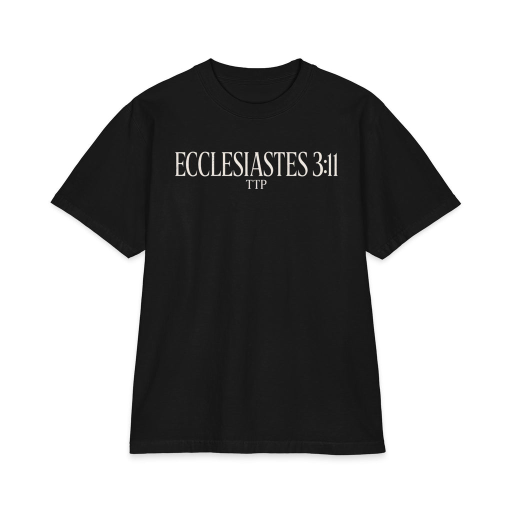 Ecclesiastes 3:11 T-Shirt — "He Has Made Everything Beautiful in Its Time" Christian Tee