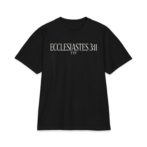 Ecclesiastes 3:11 T-Shirt — "He Has Made Everything Beautiful in Its Time" Christian Tee