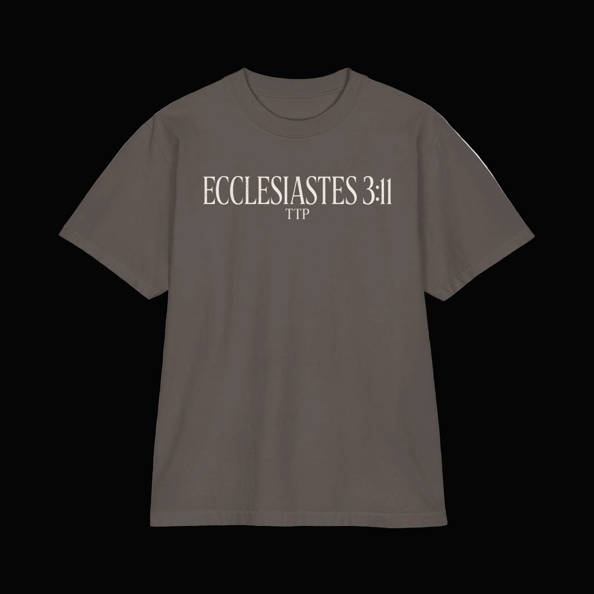 Ecclesiastes 3:11 T-Shirt — "He Has Made Everything Beautiful in Its Time" Christian Tee